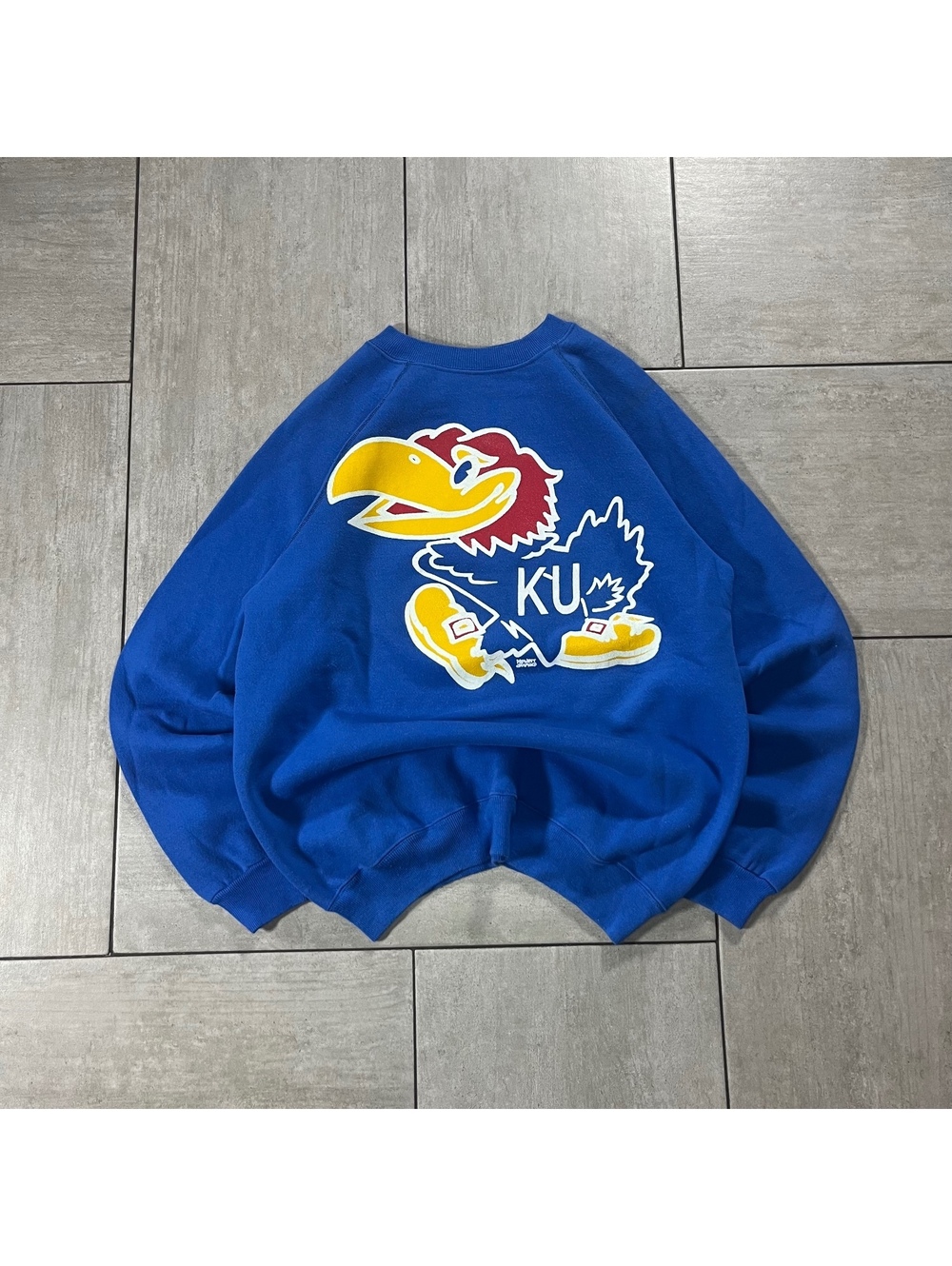 Vintage Hanes Jayhawk Sportswear Crewneck Sweatshirt Large